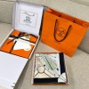 Hermes Hand Luggage 90 Scarf
