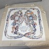 Hermes Gorgeous Rein Flower Version 90 Scarf