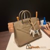  18/Étoupe Grey  Hermes Shadow Birkin25   swift 