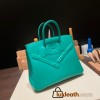  6W /MentheHermes Shadow Birkin25  swift 