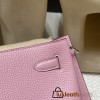 HERMES  Kelly 22cm CLEMENCE   X9 Mauve Sylvestre 