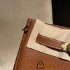 HERMES  Kelly 22cm CLEMENCE   37 Gold  